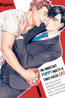 An Innocent Puppy Meets a Two-Faced Cat An Innocent Puppy Meets a Two-Faced Cat