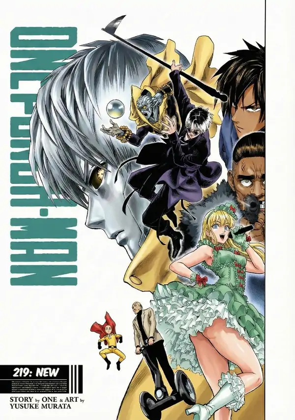 One punch man manga Colored