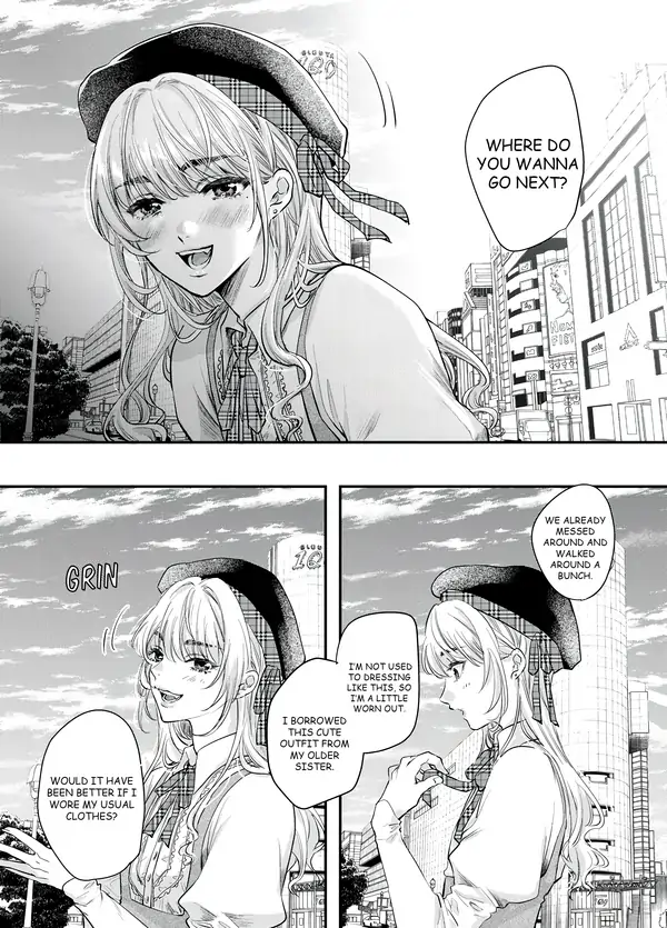 A date with a cute girl