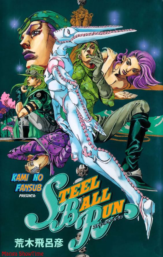 JoJo's Bizarre Adventure Part 7: Steel Ball Ru lon Colored
