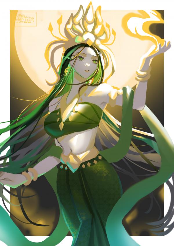 The Naga king's promise The Naga king's promise