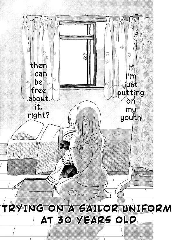 Trying On a Sailor Uniform at 30 Years Old