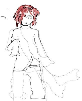 My drawing :> Mitsuba