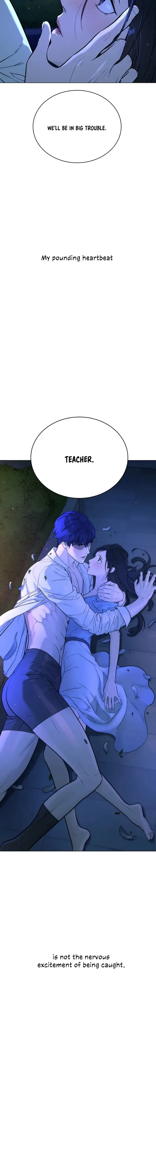 If its with you teacher