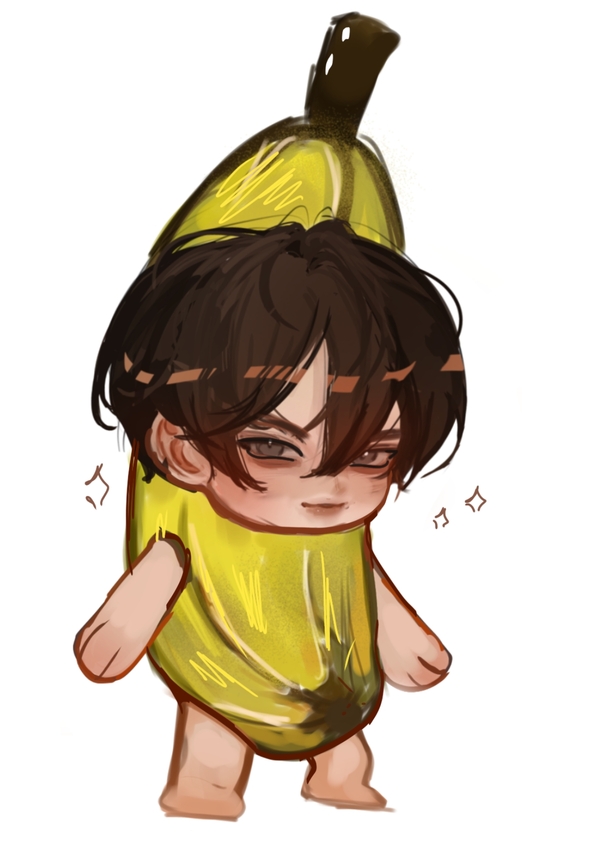 I have became a banana