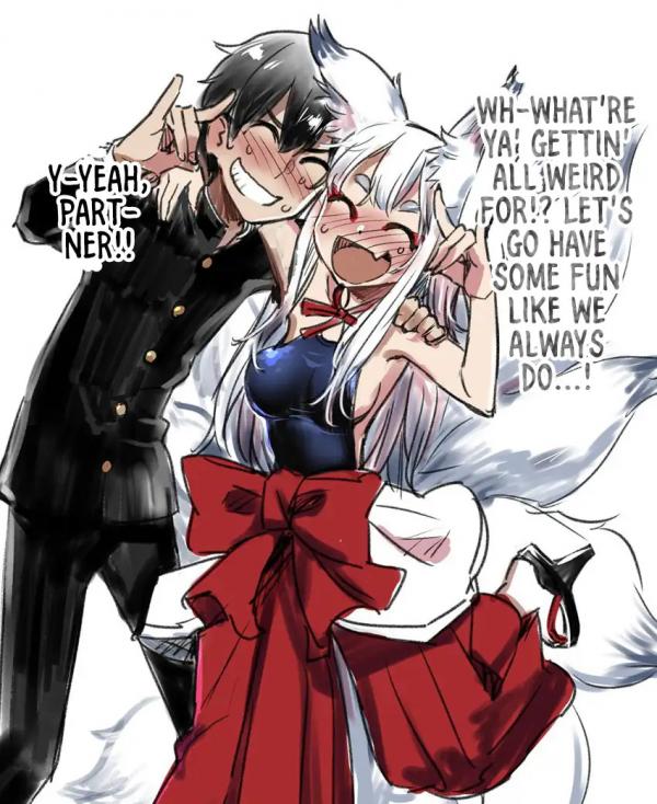 Getting Devoured by a Man-Eating Youkai Getting Devoured by a Man-Eating Youkai