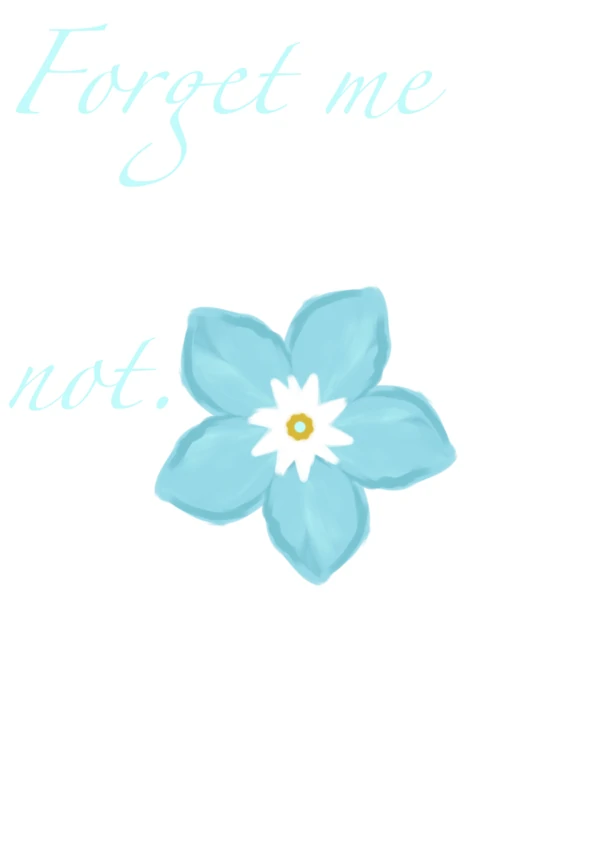 Forget me not.