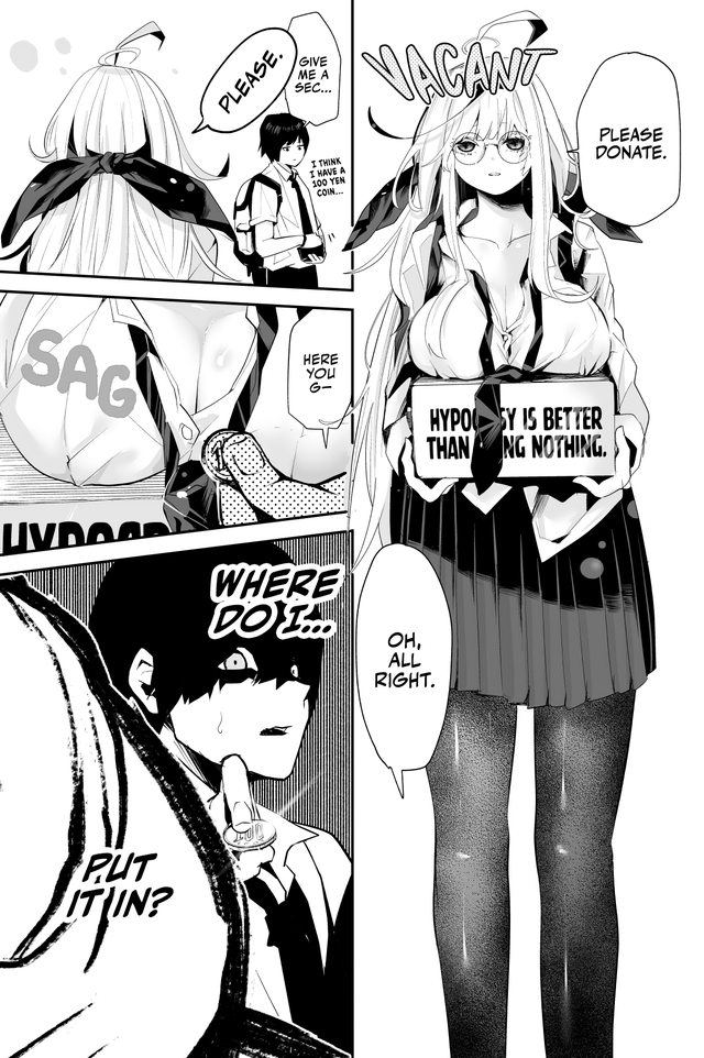 Please Let Me Donate, Miss Double Ds.