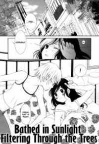 Bathed In Sunlight Filtering Through The Trees