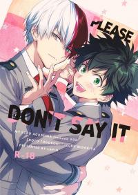 Please Don’t Say It - Boku no Hero Academia dj