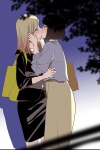 Gyaru-chan and Megane-chan