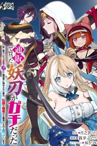 Tsuuhan de Katta Youtou ga Gachi datta: Tameshigiri Shitara Kuukan ga Sakete Isekai ni Tobasareta Ageku, Densetsu no Yuusha da to Kanchigai Sarete Komatteimasu